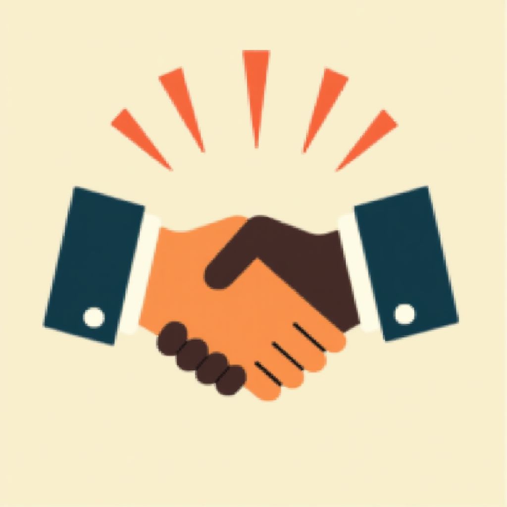 Ícono de alianzas corporativas