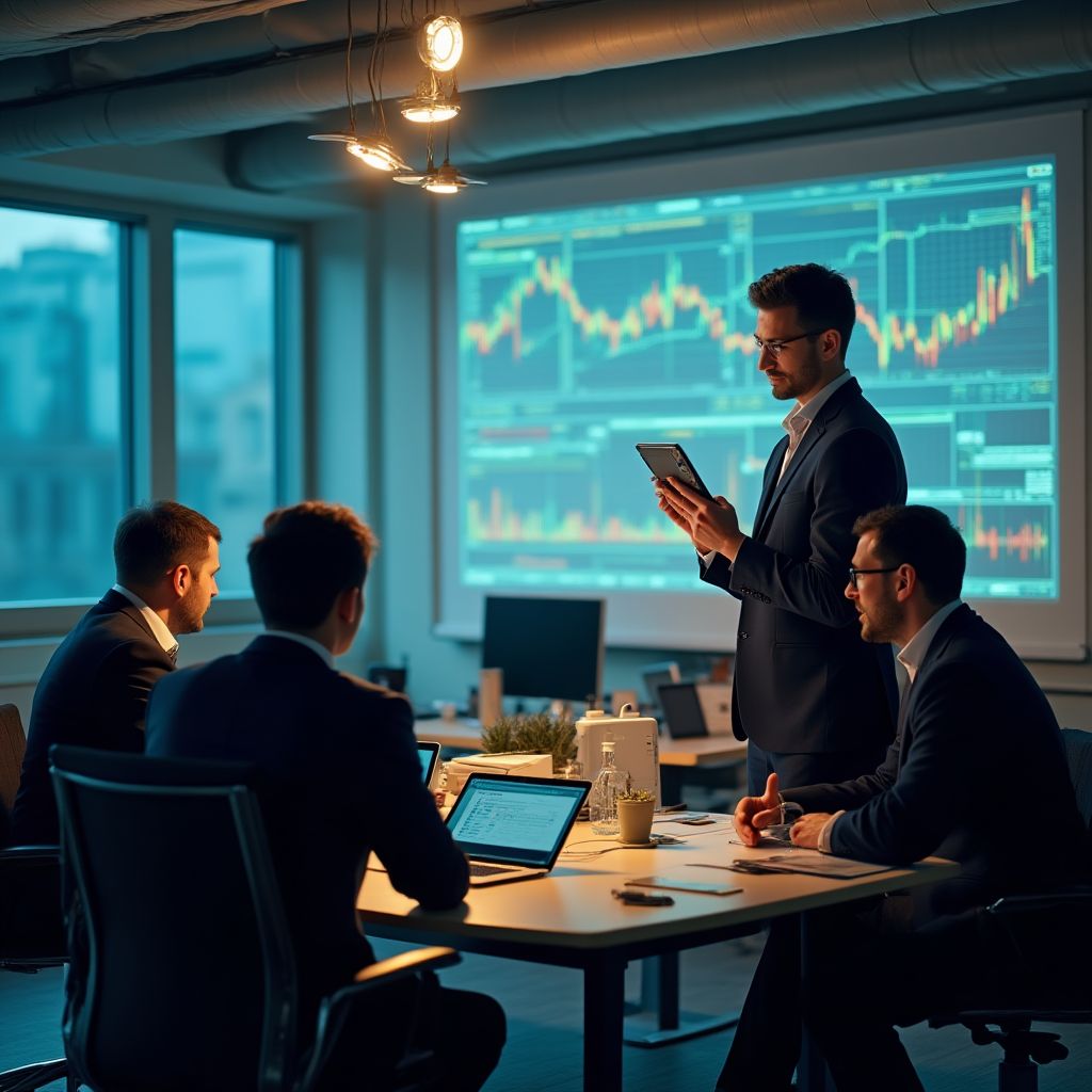 Equipo de expertos en el sector energético